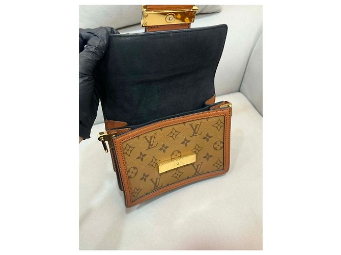 Louis Vuitton Borsa a tracolla Mini Dauphine Monogram - vista 7