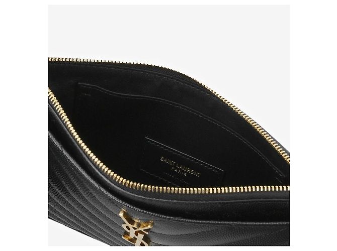 Autre Marque Clutch Grande Donna Cassandra Monogram Matelassé Gold - vista 8
