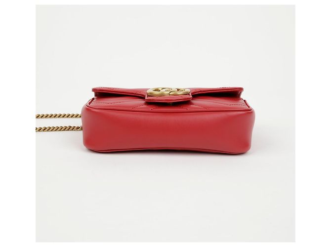 Gucci Borsa a tracolla super mini con catena - vista 6