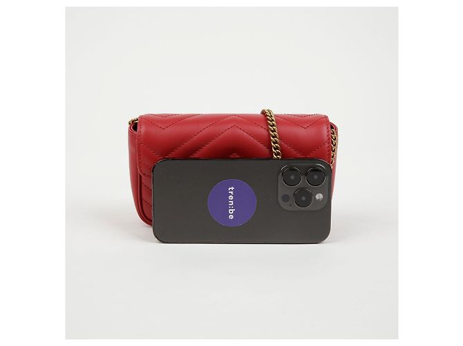 Gucci Borsa a tracolla super mini con catena - vista 7