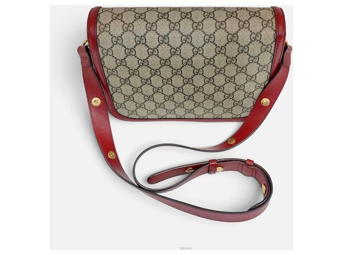 Gucci Borsa a tracolla Horsebit GG - vista 3