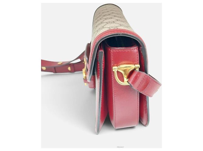 Gucci Borsa a tracolla Horsebit GG - vista 4