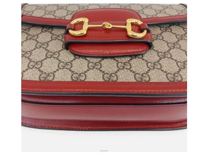 Gucci Borsa a tracolla Horsebit GG - vista 5