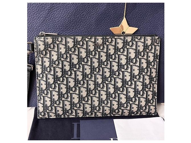 Pochette Oblique A5 Dior Marrone - vista 2