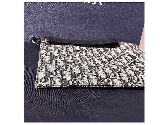 Pochette Oblique A5 Dior Marrone - vista 7