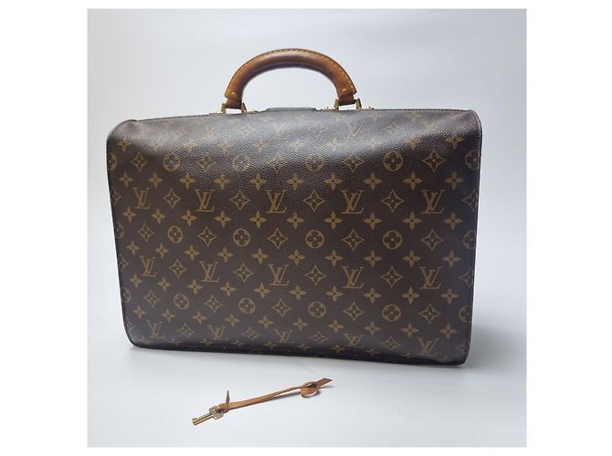 Louis Vuitton Borsetta in pelle Monogram - vista 10