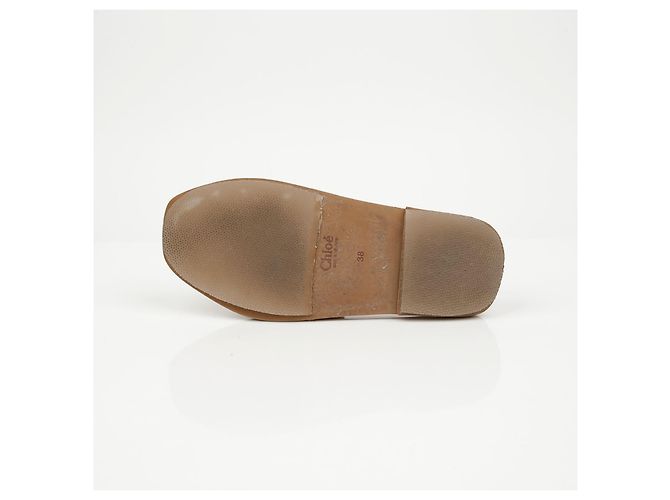 Chloé Woody Slipper Slide White - vista 12