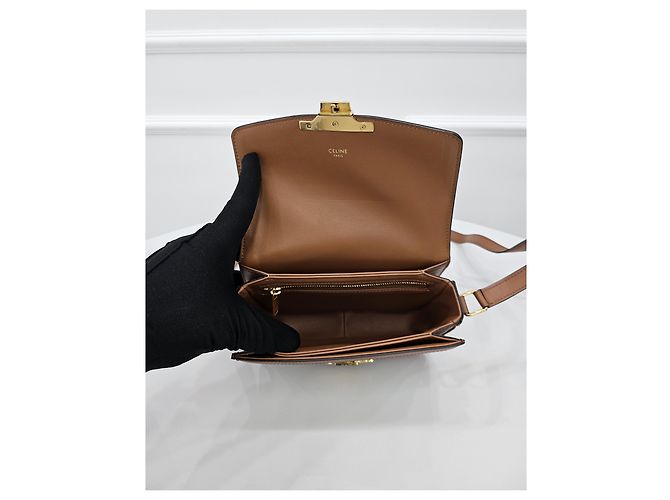 Céline Teen Trionf Natural Canvas - vista 9
