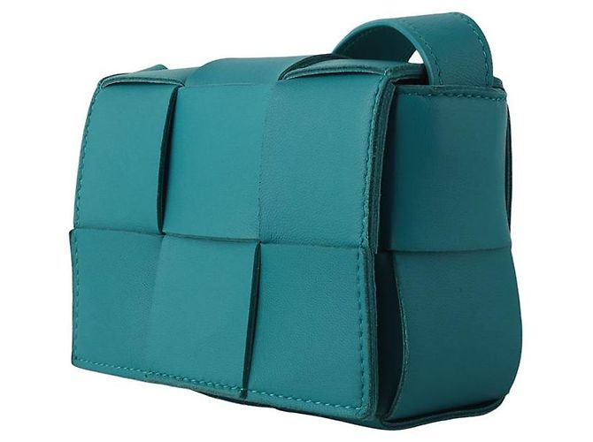 Bottega Veneta Borsa Mini Candy Cassette Intrecciato - vista 2