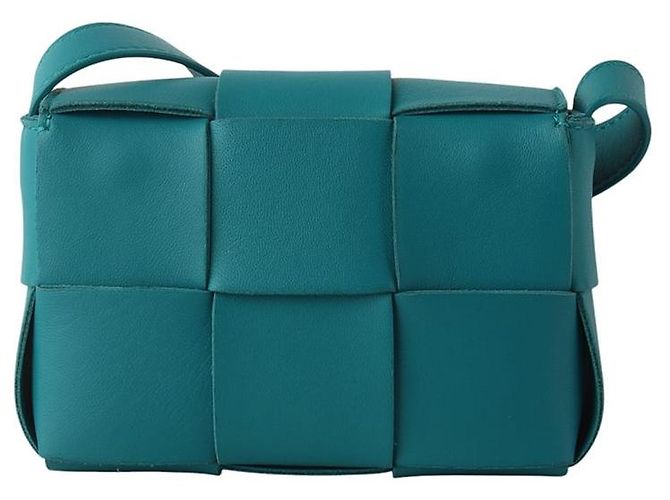 Bottega Veneta Borsa Mini Candy Cassette Intrecciato - vista 3
