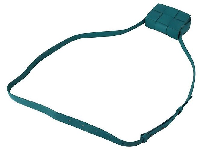 Bottega Veneta Borsa Mini Candy Cassette Intrecciato - vista 4