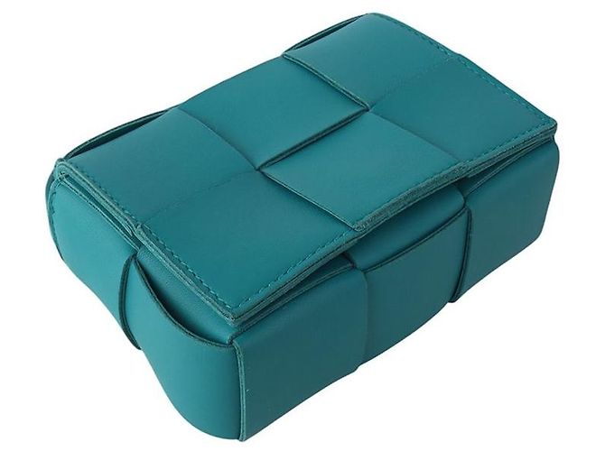 Bottega Veneta Borsa Mini Candy Cassette Intrecciato - vista 5