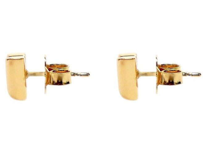 Louis Vuitton V Gold Ohrringe - Ansicht 2