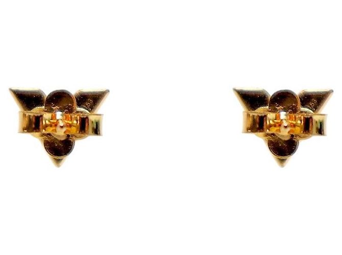 Louis Vuitton V Gold Ohrringe - Ansicht 3