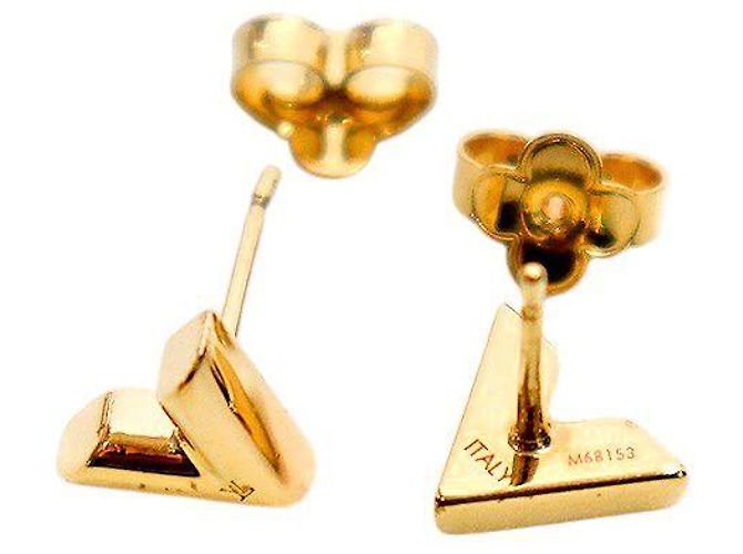 Louis Vuitton V Gold Ohrringe - Ansicht 4