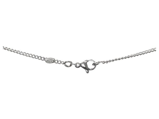 Chanel Collana Cubic CC Silver - vista 3