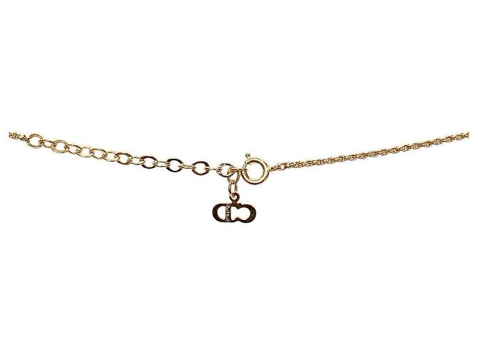 Collar Dior dorado - vista 3