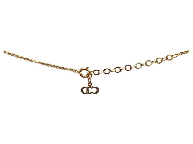 Collar Dior dorado - vista 4