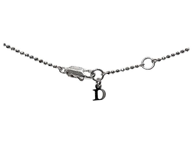Dior Collar Oblique Dice Silver - vista 3