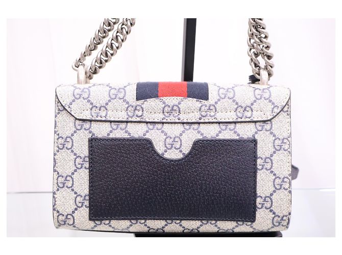 Padlock Gucci Borsa a tracolla Small Chain con lucchetto GG Supreme - vista 5