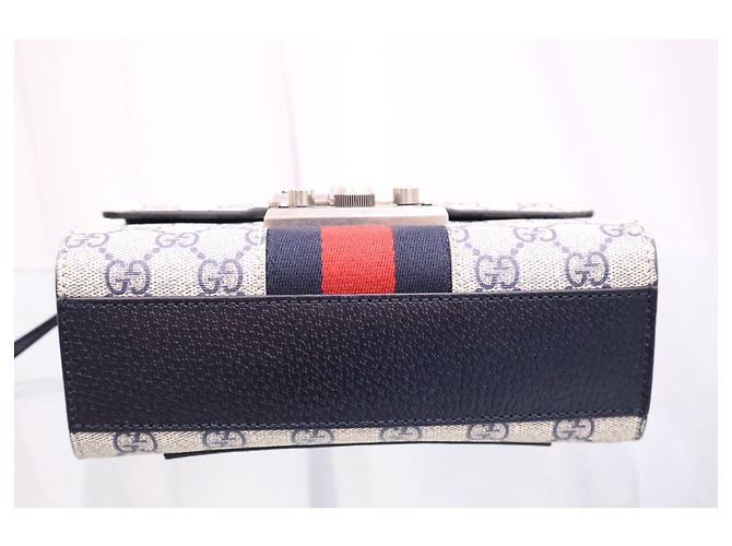 Padlock Gucci Borsa a tracolla Small Chain con lucchetto GG Supreme - vista 6