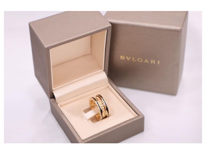 Bulgari Ring Rock Rose Gold Black Ceramic Ring - Ansicht 2