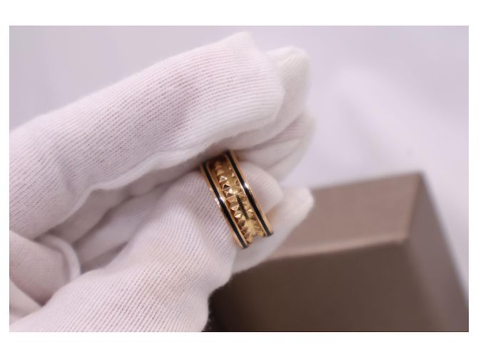 Bulgari Ring Rock Rose Gold Black Ceramic Ring - Ansicht 5