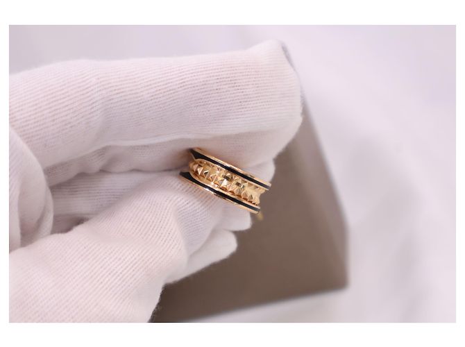 Bulgari Ring Rock Rose Gold Black Ceramic Ring - Ansicht 7