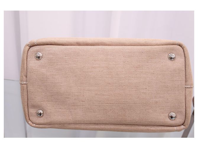 Miu Miu Logo Jacquard Camel Schultertasche - Ansicht 12
