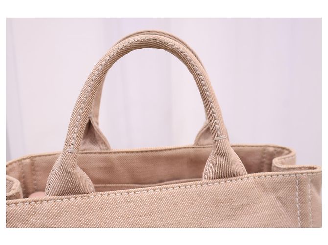 Miu Miu Logo Jacquard Camel Schultertasche - Ansicht 4