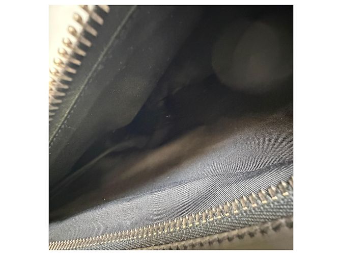 Prada Mallette Vitero Leather Dial Lock Briefcase Black (Unisexe, Article Rare) - vue 14