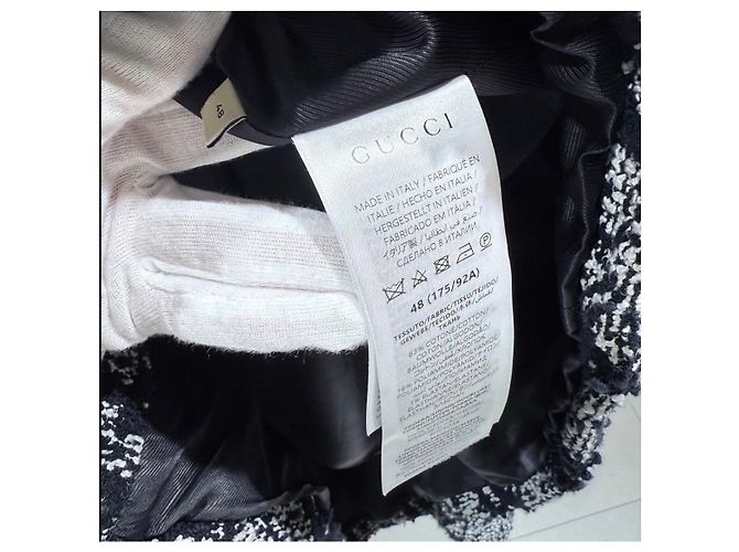 Gucci Giacca in tweed GG Monogram - vista 7