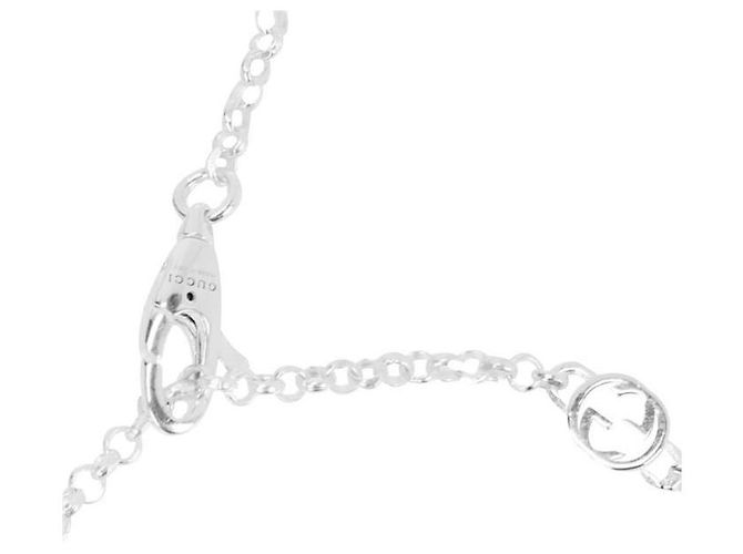 Gucci Collana GG Marmont Argento - vista 3
