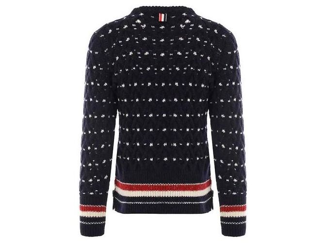 Thom Browne Donigal Cable Classic Knit - Ansicht 3
