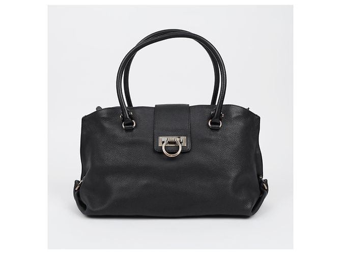 Salvatore Ferragamo Borsa a Tracolla Gancini Tote - vista 2