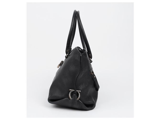 Salvatore Ferragamo Borsa a Tracolla Gancini Tote - vista 5