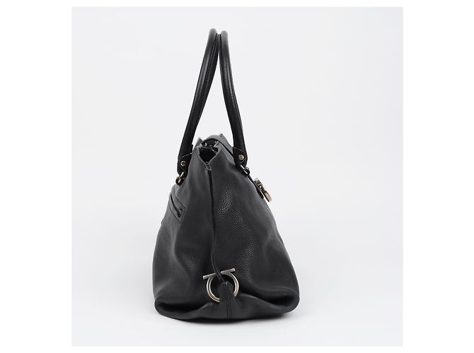 Salvatore Ferragamo Borsa a Tracolla Gancini Tote - vista 6