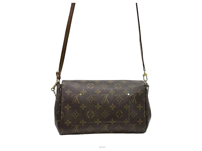 Louis Vuitton Borsa a tracolla con catena in pelle Monogram - vista 4