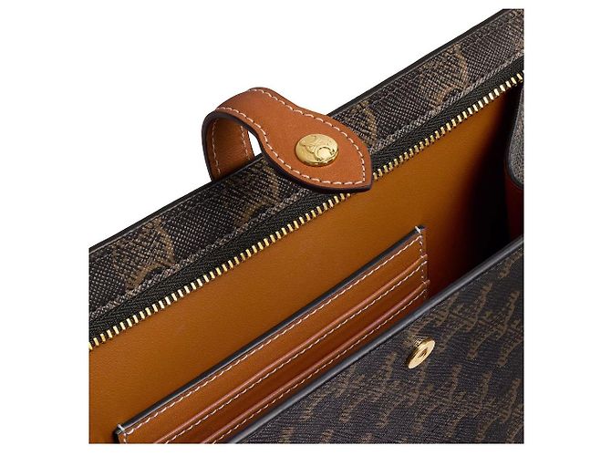 Céline Small Note Triomphe Canvas Miel - vista 4