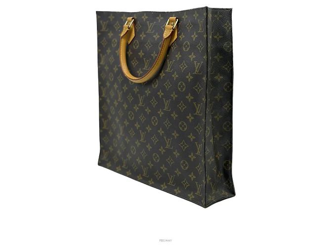Louis Vuitton Monogram Sac Plat Tote Bag - Ansicht 3