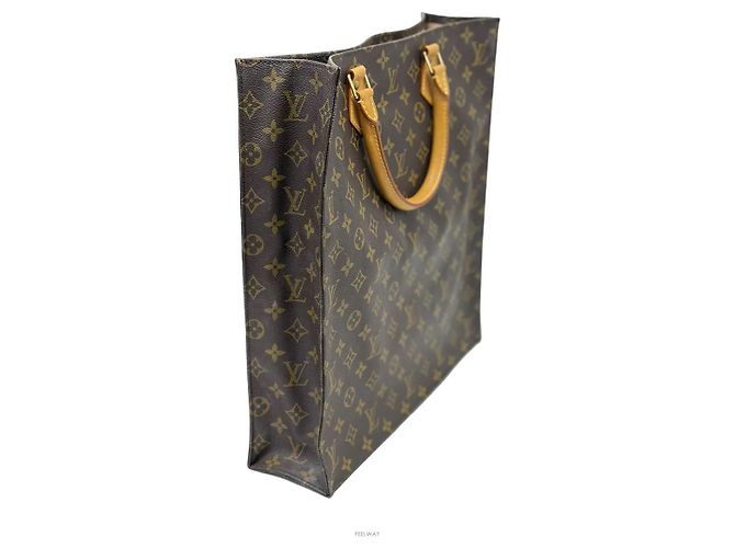 Louis Vuitton Monogram Sac Plat Tote Bag - Ansicht 5
