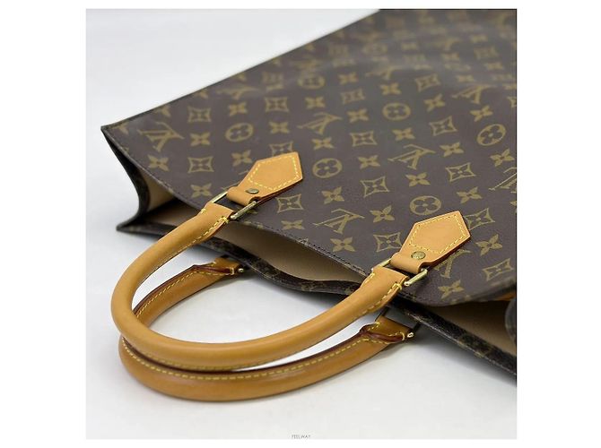 Louis Vuitton Monogram Sac Plat Tote Bag - Ansicht 7