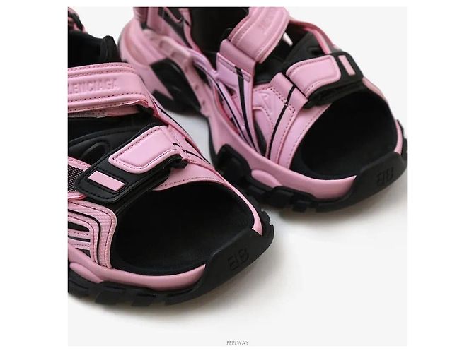 Balenciaga Sandali Track Pink Black Size - vista 6