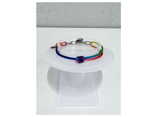 Louis Vuitton Bracciale in titanio Silver Rakiet Virgil Abloh - vista 6