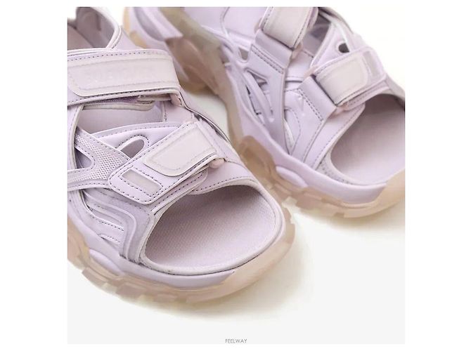 Balenciaga Sandali Track Lilla Taglia - vista 6