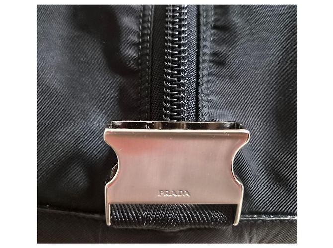 Prada Borsa Boston in Nylon Borsa da Viaggio - vista 11