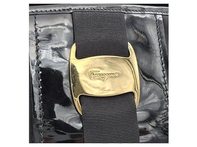 Salvatore Ferragamo Borsa Tote e a Tracolla in Nylon - vista 6