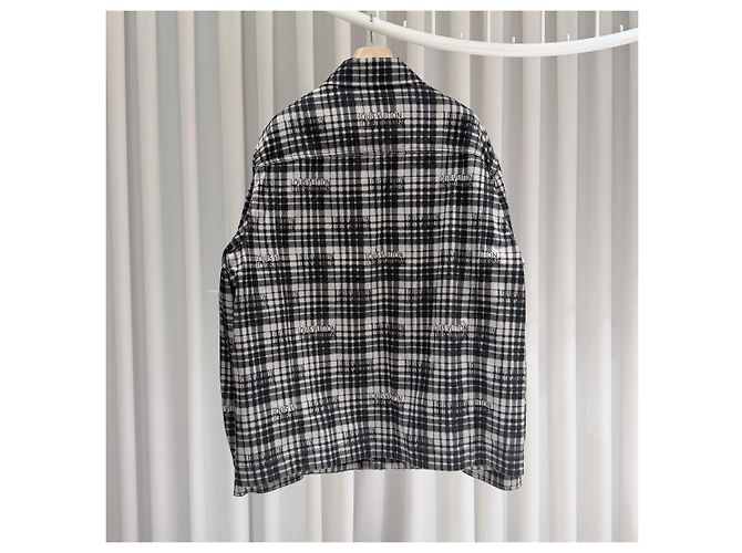 Louis Vuitton Karo-Denim-Überhemd - Ansicht 6