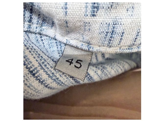 Dior Sovracamicia in denim Oblique Kasri - vista 5