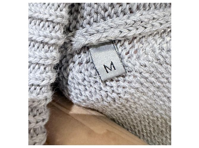 Dior Strick-Sweatshirt mit Oblique-Einsatz Grey - Ansicht 5